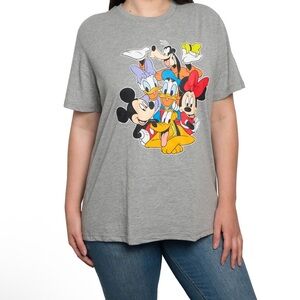 Disney Mickey and Friends Gray Tee, size 3X